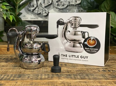 THE LITTLE GUY STOVE TOP STAINLESS NEW ESPRESSO