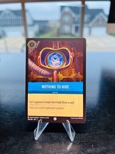 Disney Lorcana: Rise of the Floodborn - Nothing to Hide - 165/204 Cold Foil 1