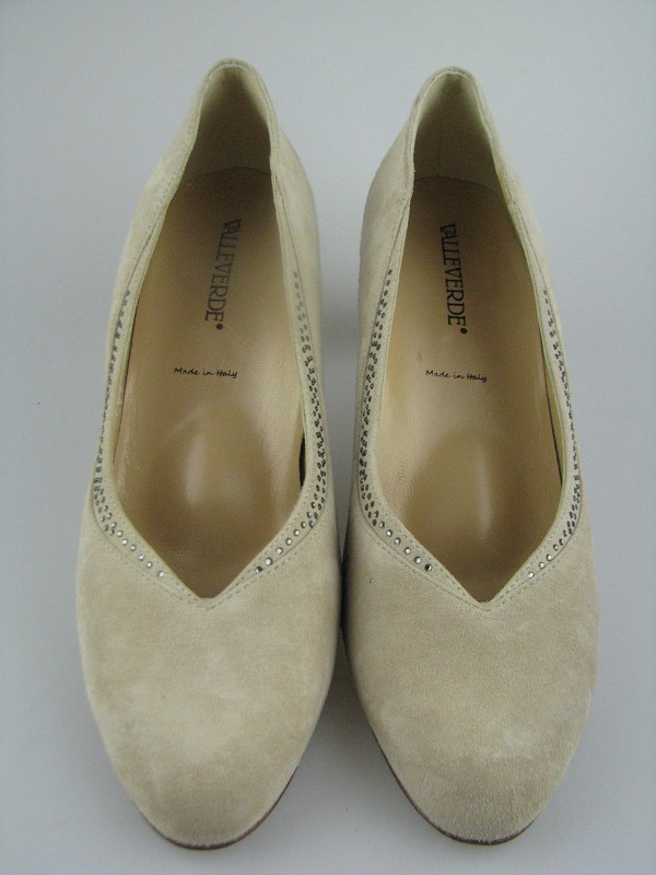 ValleGrün Damen Pumps in taupe Wildleder Gr.35 ValleGrün Damen Pumps in taupe Wildleder Gr.35