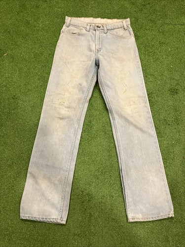 Set smoking canadese Levi's vintage anni 70 giacca 40 + jeans 30x32 trafilato *VEDI* - Foto 10 di 19