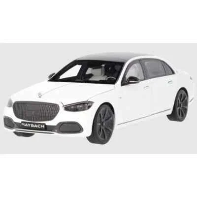 Mercedes-Maybach Z223 S680 4Matic "Night Series" Blanc 1:18 Neuf OVP NZG - Photo 1/4