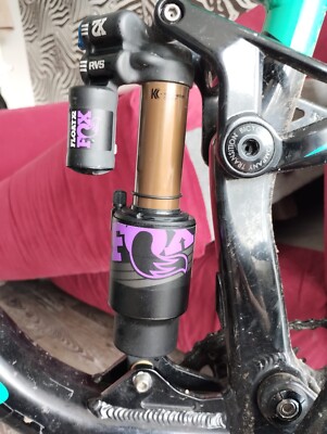 Fox Float X2 factory custom sticker 155mm