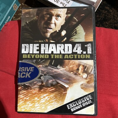 Die Hard 4.1 Beyond The Action Exclusive Bonus Disc DVD 2007