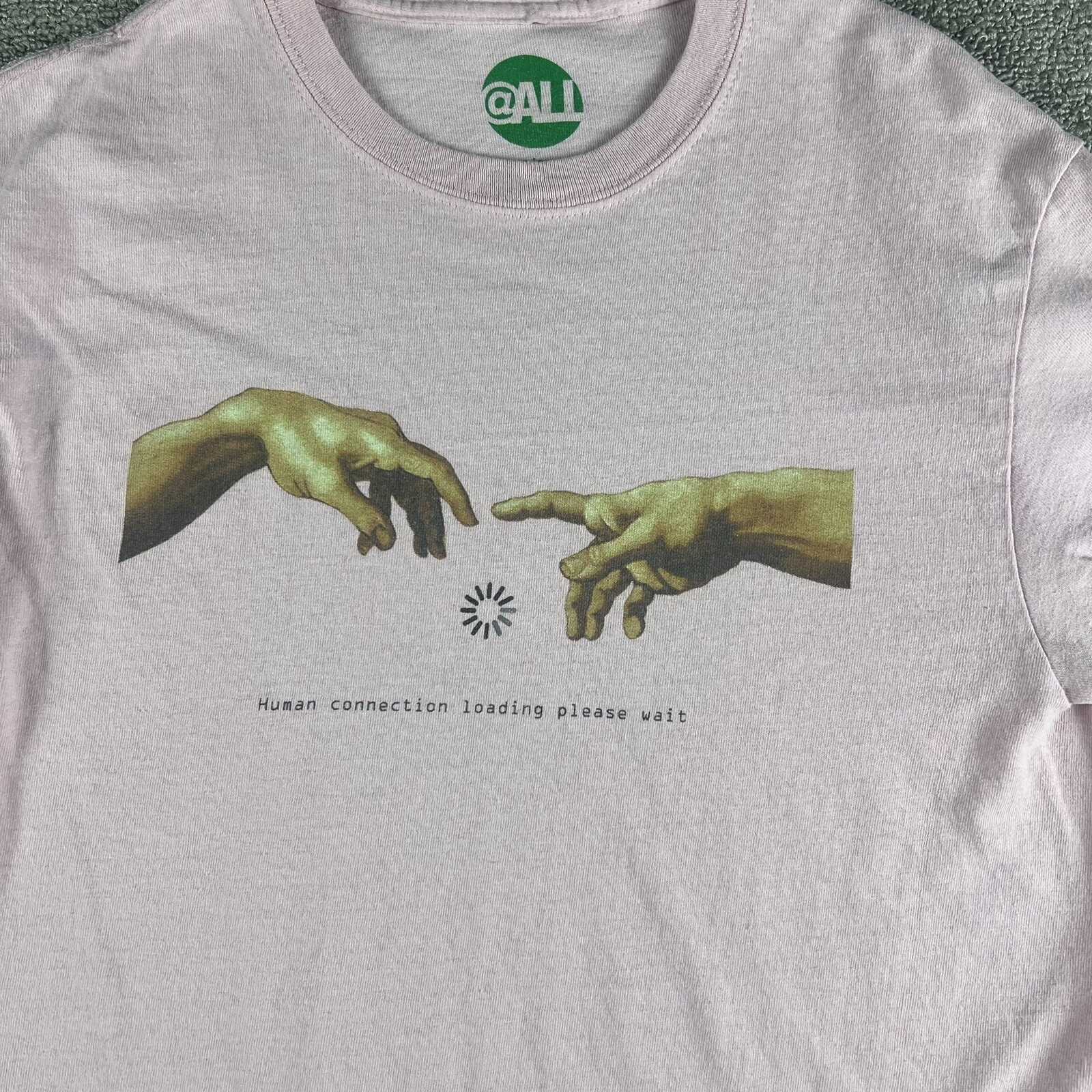Human Connection Loading…. Shirt Tee SMALL @All p… - image 2
