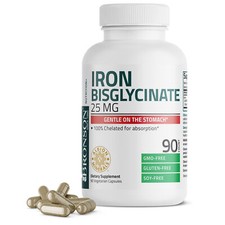Bronson Iron Bisglycinate 25mg Supports Energ...