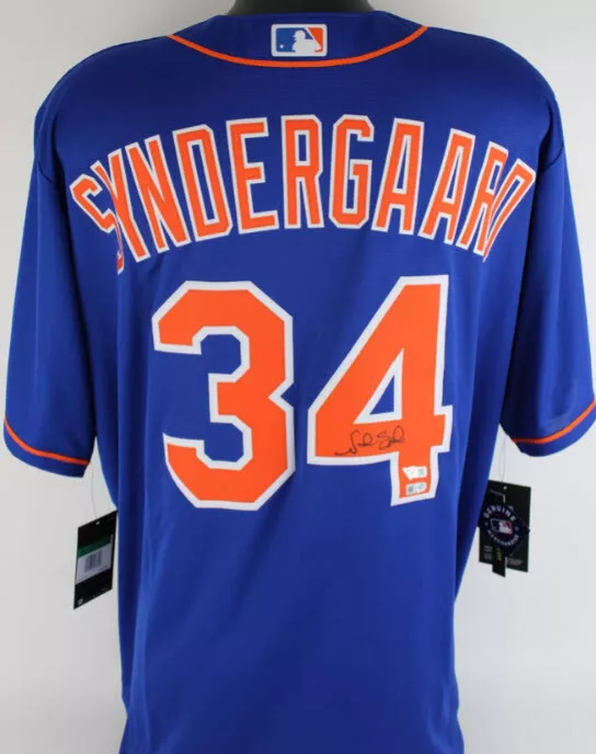 Noah Syndergaard Signed Autographed New York Mets Nike Jersey Fanatics COA