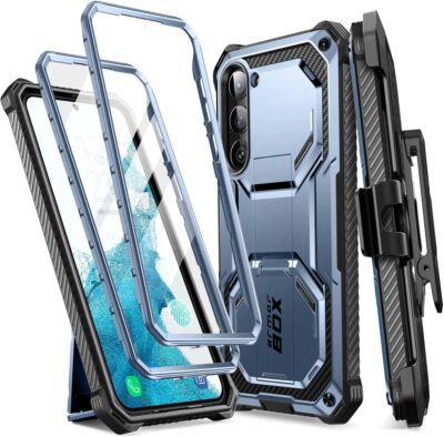 i-Blason Armorbox Case 2 Set Extra Front Frame Cover For Samsung Galaxy S23 5G