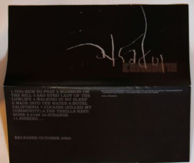 Alabama 3 La Peste France 2000 Rare Presskit Inc. CD!