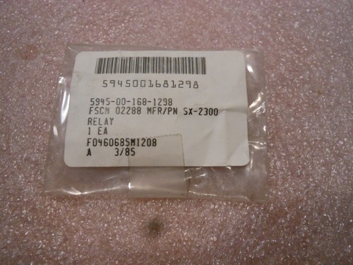 ALLIED CONTROL RELAY PART # SX-2300 NSN: 5945-00-168-1298 - Picture 5 of 5