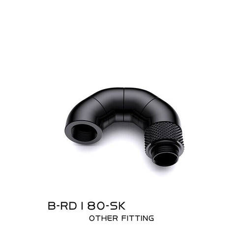 Bykski B-RD180-SK G1/4 180 Degree Rotary Fitting Adapter Rotating Water Cooling - Afbeelding 13 van 14