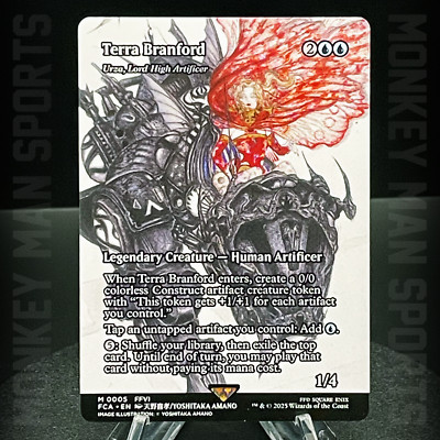 MTG ティナ・ブランフォード/Terra Branford ENG】ティナ・ブランフォード/Terra Branford [MTG_FCA_0005_M