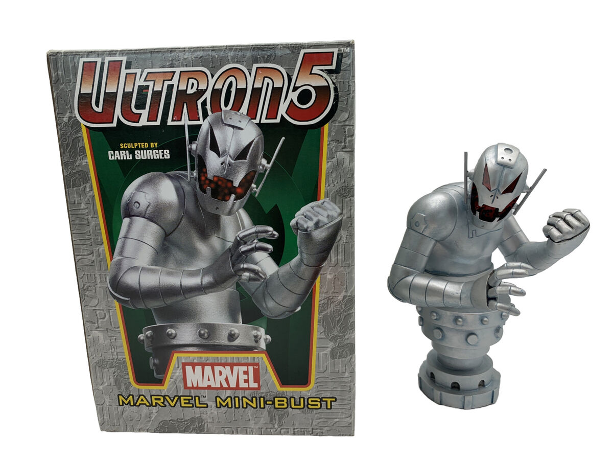 Bowen Designs Ultron 5 Marvel Mini-Bust #1626 /3000 Avengers Bowen Designs Ultron 5 Marvel Mini-Bust #1626 /3000 Avengers