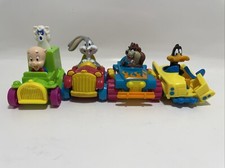 Looney Tunes Cars McDonald  s Happy Meal Toys Set Of 4