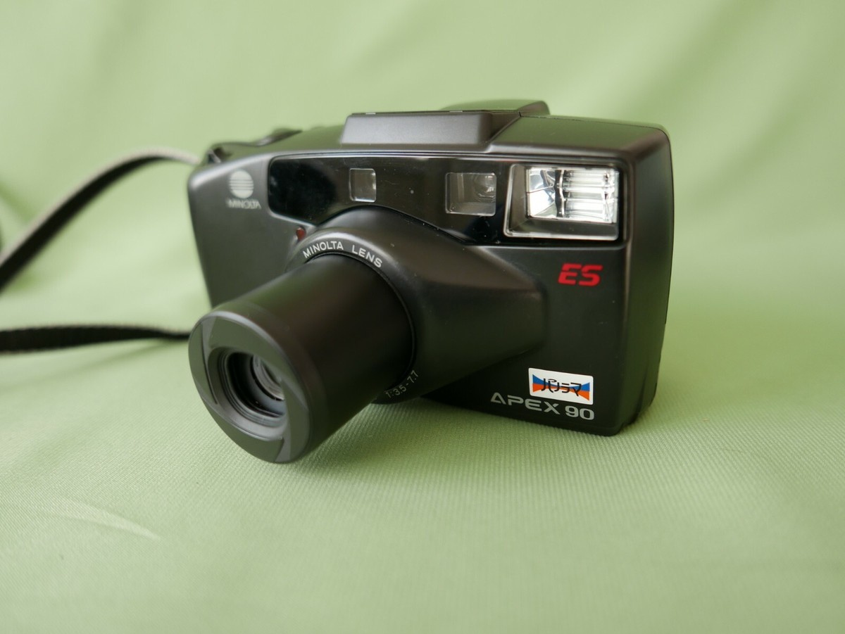 NICE] Minolta APEX 90 ES, 35mm Compact Film Camera - Film