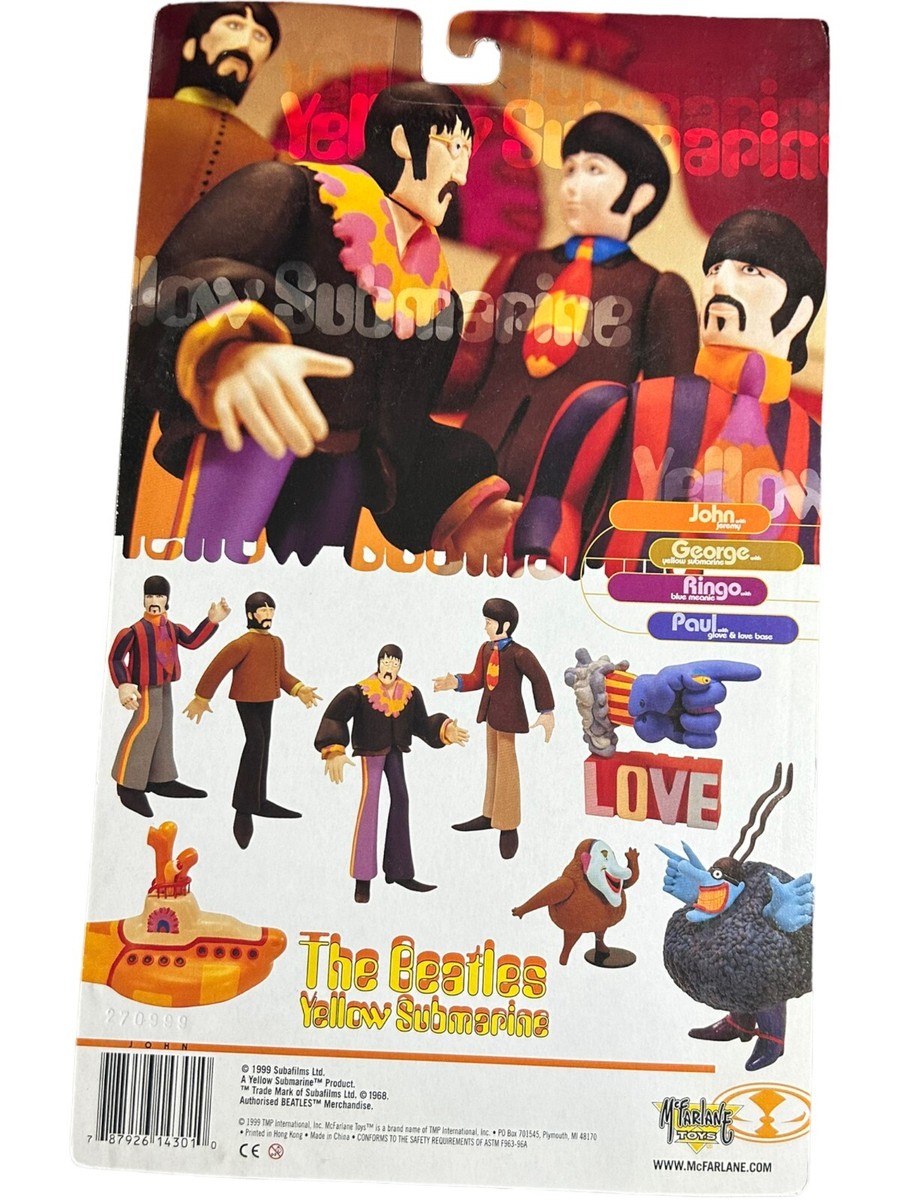 The Beatles Yellow Submarine フィギュア 未開封 ビートルズ イエローサブマリン フィギュア2体セット 未開封