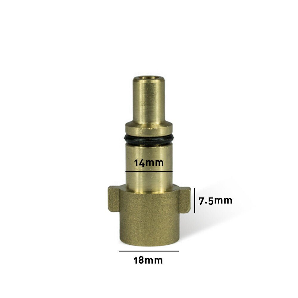 Pressure Washer Gun Adapter Snow Foam Lance Connector for Karcher K7 Ryobi Bosch