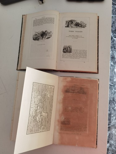 1840-MARMOCCHI RACCOLTA DI VIAGGI DALLA SCOPERTA DEL NUOVO CONTINENTE FINO A DI - Picture 12 of 24