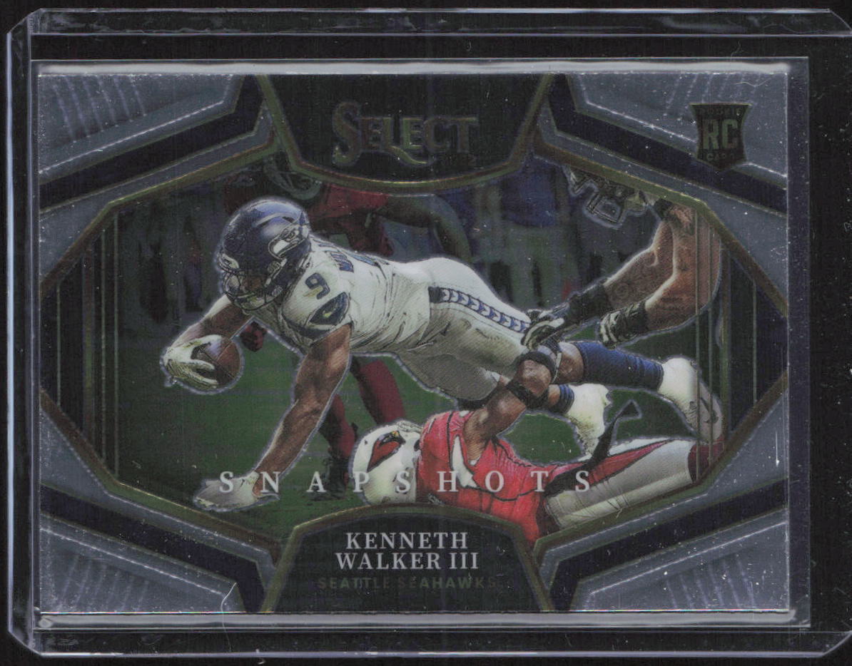 2022 Panini Select #SS-11 Kenneth Walker III Snapshots Rookie