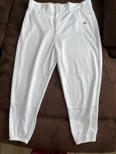 Mens Adidas Baseball pants size XL NWOT white