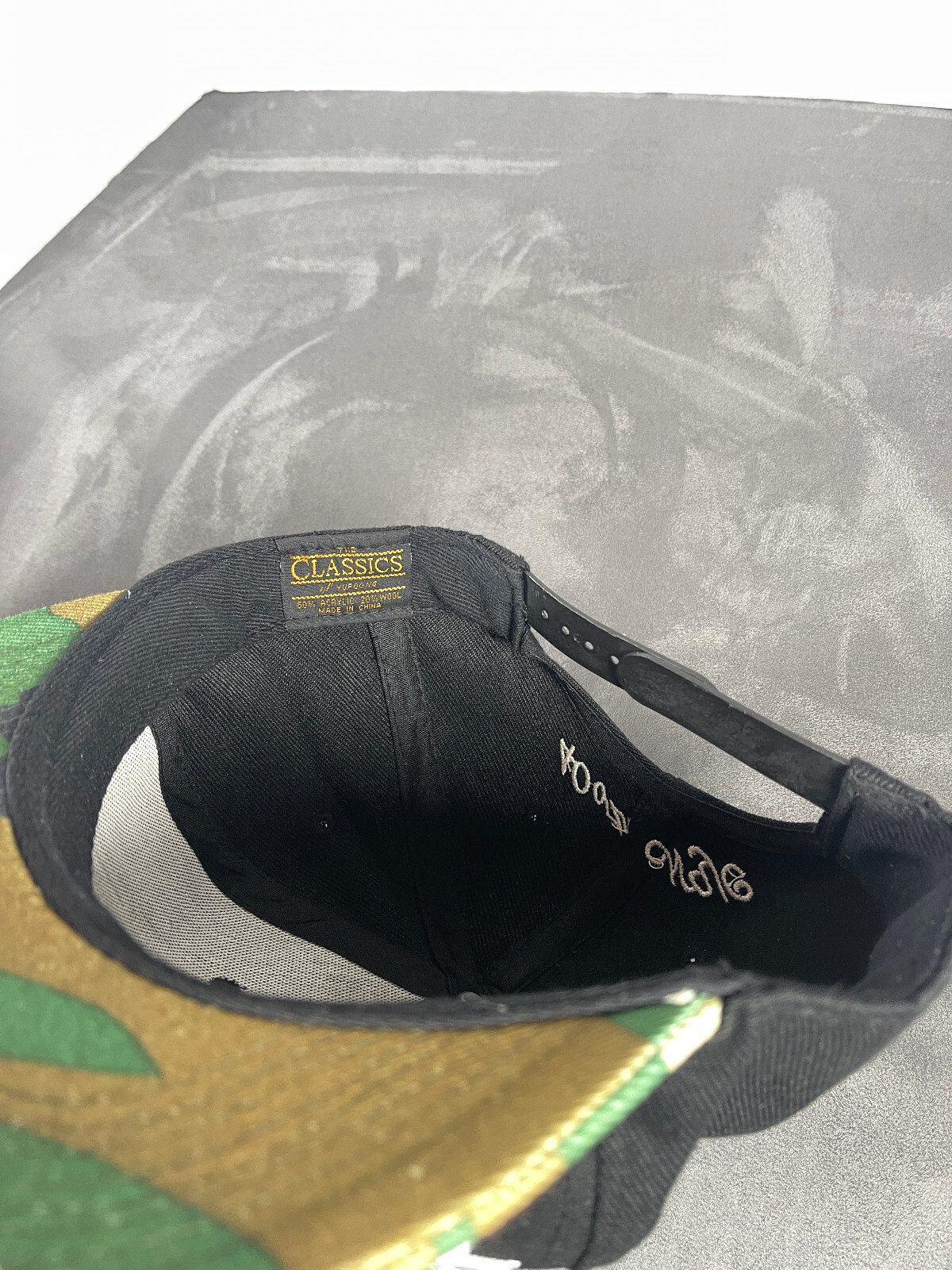 5 star 40 Oz NYC Hype Sold out Snapback Hat Cap Classics Yupoong Black & Camo image 7