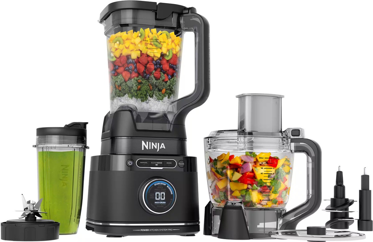 Ninja - Detect Kitchen System Power Blender + Food Processor Pro