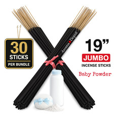 Incense Sticks BABY POWDER 19 Extra Large Jum...