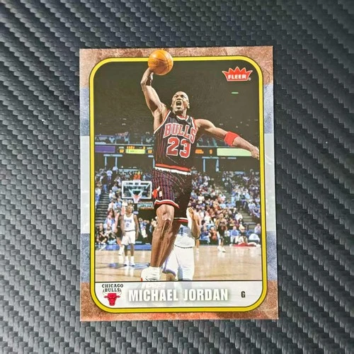 2007-08 Fleer #66 Michael Jordan Base Chicago Bulls Ungraded
