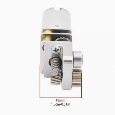 5V-6V 14RPM Right Angle Mini N20 Full Metal Worm Gear Motor for 3D Printing Pen