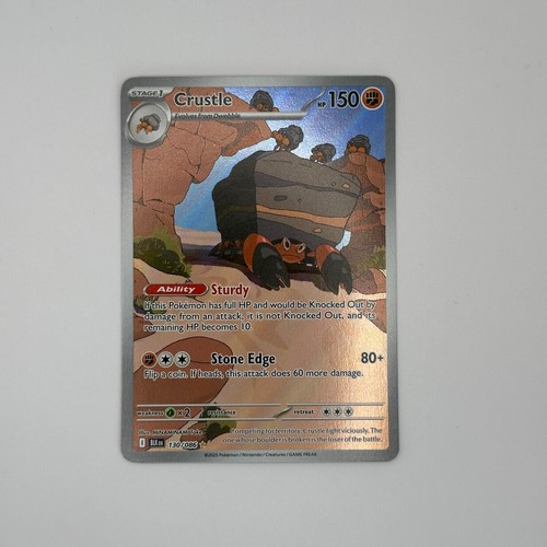 Crustle / 130/086 / Pokemon / Black Bolt / NM/M / Holo