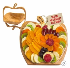 BONNIE and POP - Dried Fruit Gift Basket - Healthy Gourmet Snack Box - Holiday F