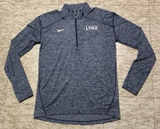 Nike Minnesota Lynx Men's 1/4-Zip Pullover Dri Fit Shirt Heather Size Medium
