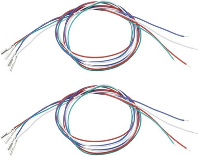eMagTech 2 Sets(8PCS) Cartridge Phono Cable Leads Header Wires for Turntable... 