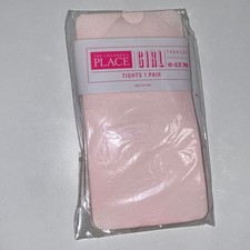 The Children's Place Tights Toddler 6-12M Pink New Nylon Spandex Stretch