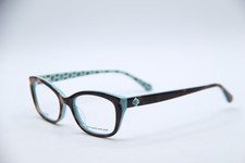 NEW KATE SPADE NEW YORK ARABEL 2NL HAVANA BLUE AUTHENTIC FRAMES EYEGLASSES 49-17