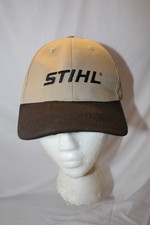 VTG. Stihl Outfitters Hat Cap Brown and beige Outdoors Work Chainsaws