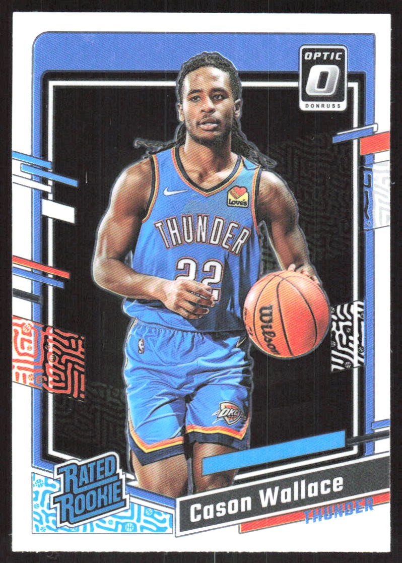 9765J 2023-24 Donruss Optic #218 Cason Wallace