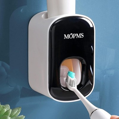 Wall Mounted Toothpaste Dispenser Automatic Bathroom Toothpaste Squeezer