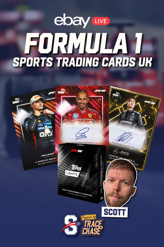 NEW RELEASE! 2025 F1 LIGHTS OUT BOX BREAK!