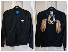Adidas Originals x Rita Ora Women Puppy Pack Bassett Hound Dog Track Jacket Sz S