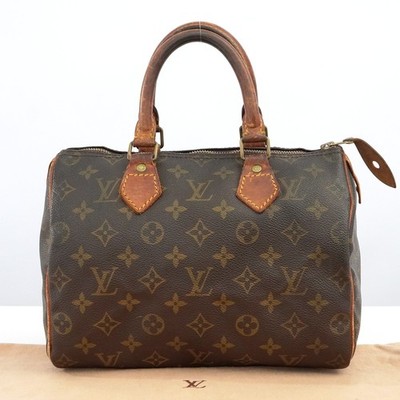 LOUIS VUITTON LV Monogram Speedy 25 M41528 Handtasche MI0981 Auth #57604A