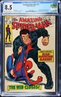 AMAZING SPIDER-MAN #73 CGC 8.5 WP 1st Appearance of Silvermane John Romita 1969