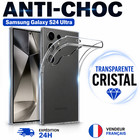 Coque Samsung Galaxy S24 ULTRA Transparente Antichoc Silicone TPU Antidérapante