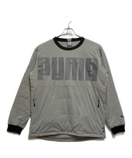 PUMA Quilted Padded Jacket Men's Size XL Light Gray New - product listing photo