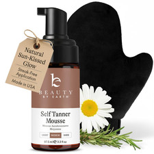 Self Tanner Tanning Mousse Kit - USA Made  Natural  Organic Ingredients, Self