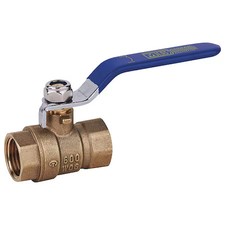 3/8" Fnpt Brass Ball Valve Inline, G-F600-38