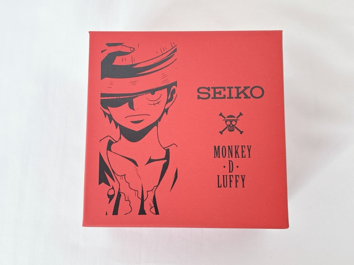 Seiko One Piece 20th Anniversary Luffy Quartz Watch Limited