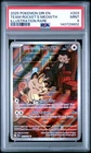 2025 POKEMON DRI EN-DESTINED RIVALS ILLUSTRATION RARE TEAM ROCKET'S MEOWTH PSA 9
