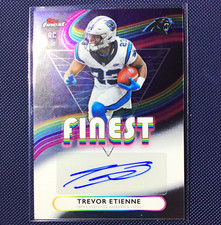 Topps 2025 Finest Trevor Etienne Rookie Finest Autographs Auto Panthers RFA-TE