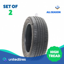 Set Of 2 Used 22555r17 Goodyear Eagle Ls-2 97h - 9.532