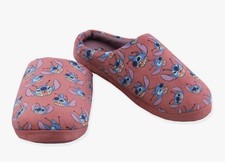Disney Lilo  Stitch Adult Women  s Scuff Slide On Slippers Size Large L Disney